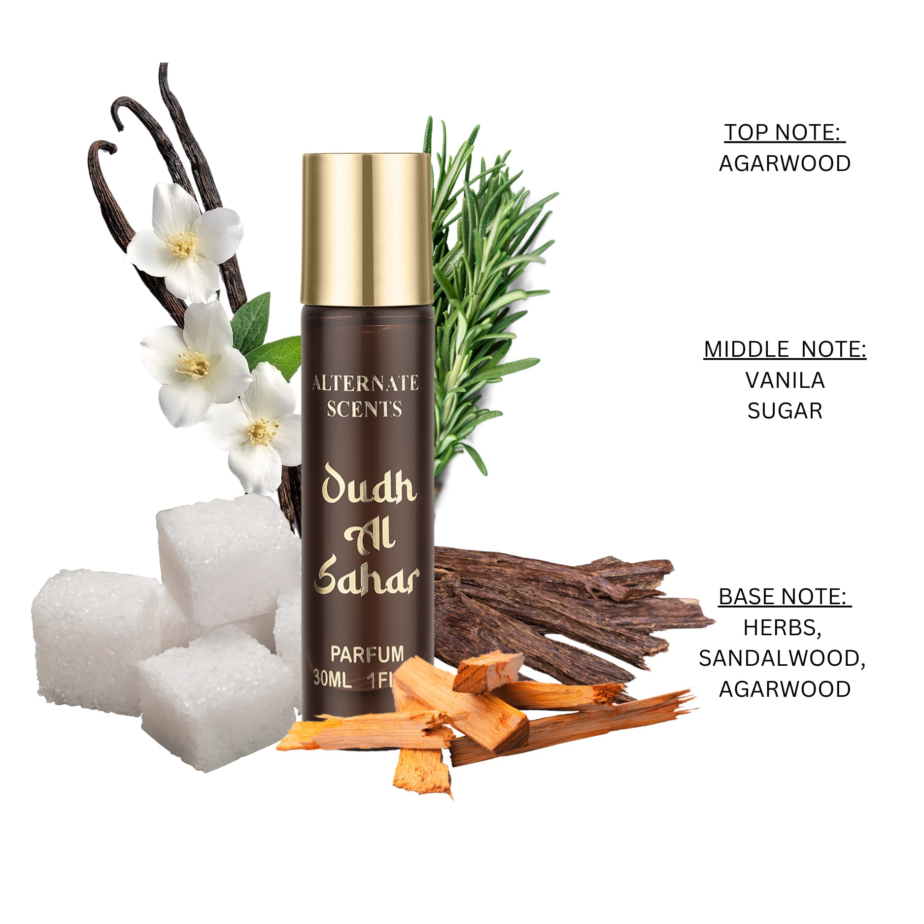Alternate Scents Oudh Al Sahar 30ml