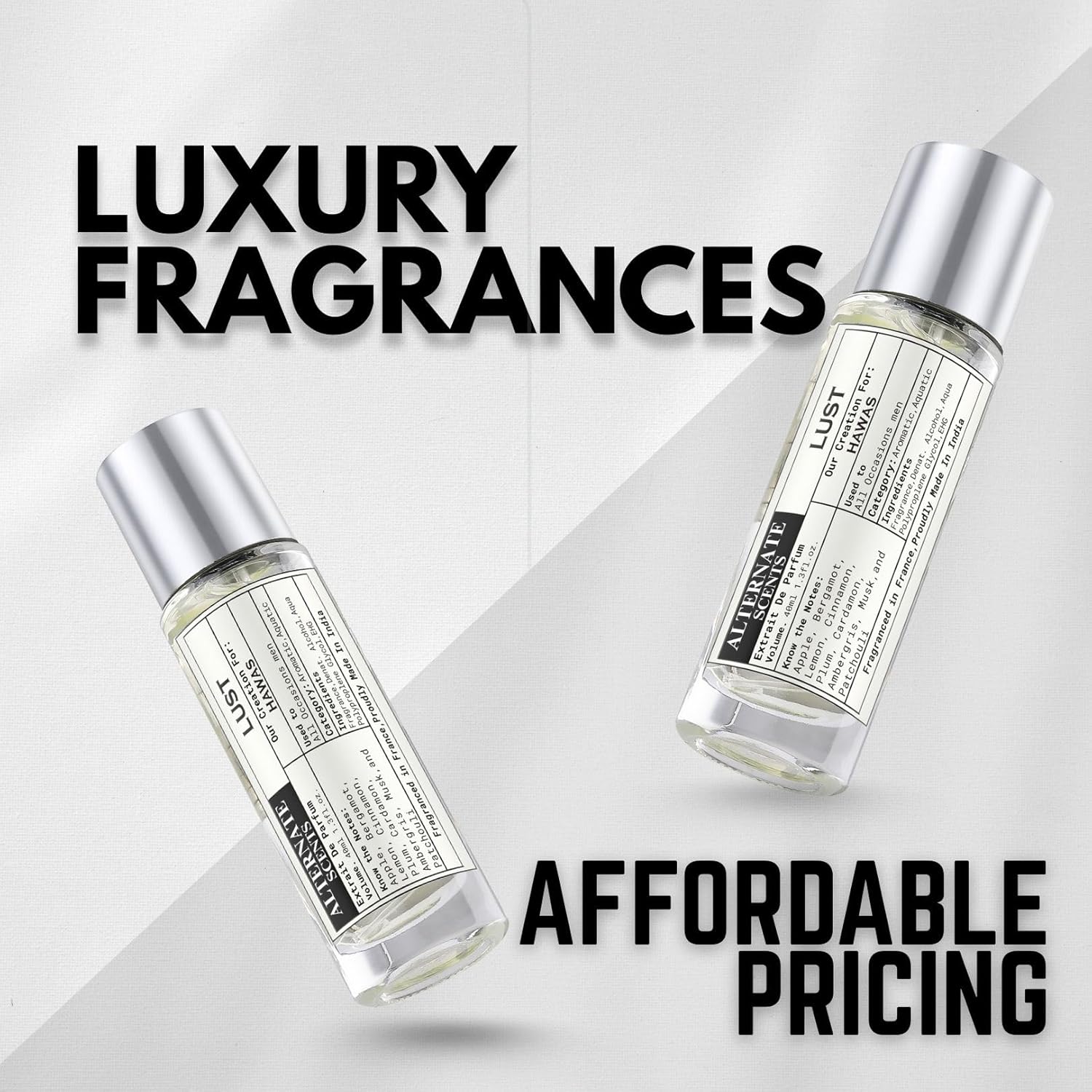 Alternate Scents Thames Long Lasting Perfume For Men |Strong& long Lasting with 30% Oil Concentration