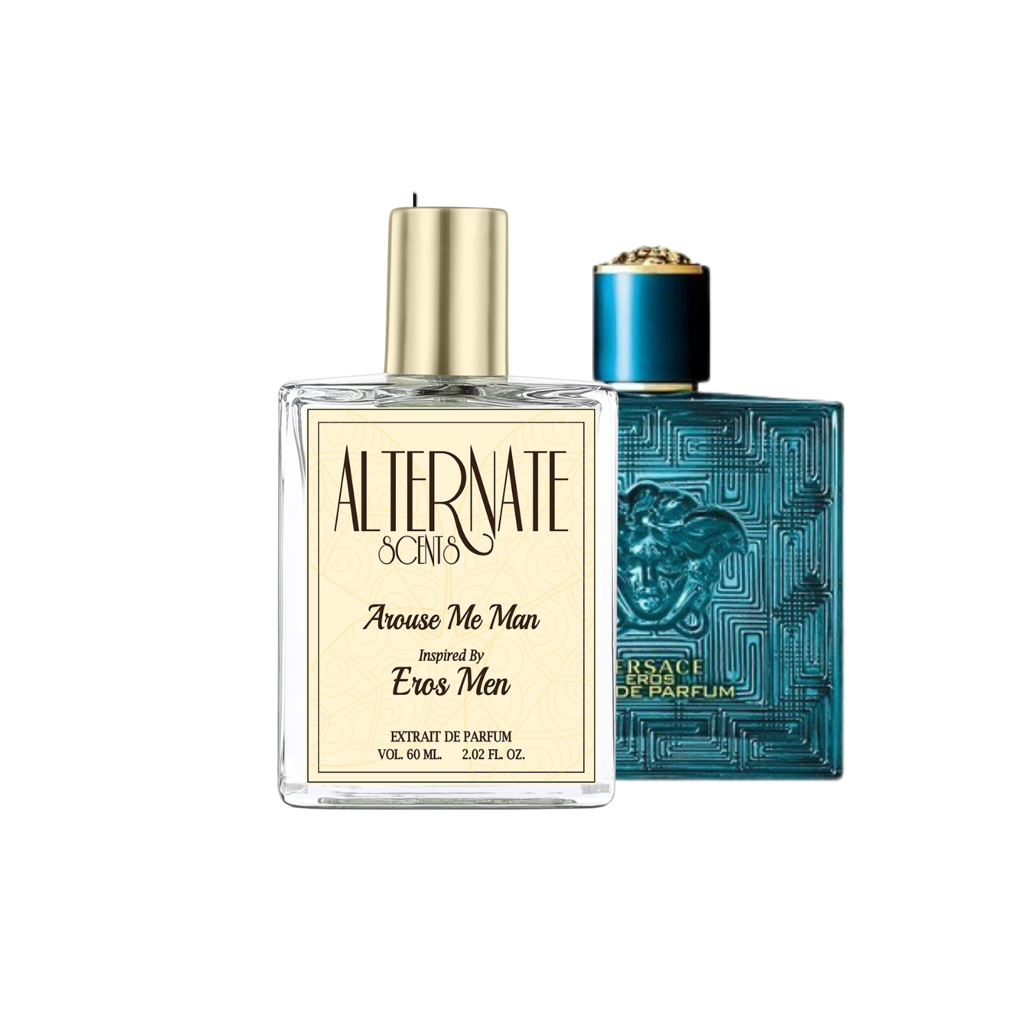 Alternate Scents Summer Time Combo | 3 x 60ml Perfumes for Men – Inspired by Ver$ace Eros, Bvlgri Tygar & Hawas