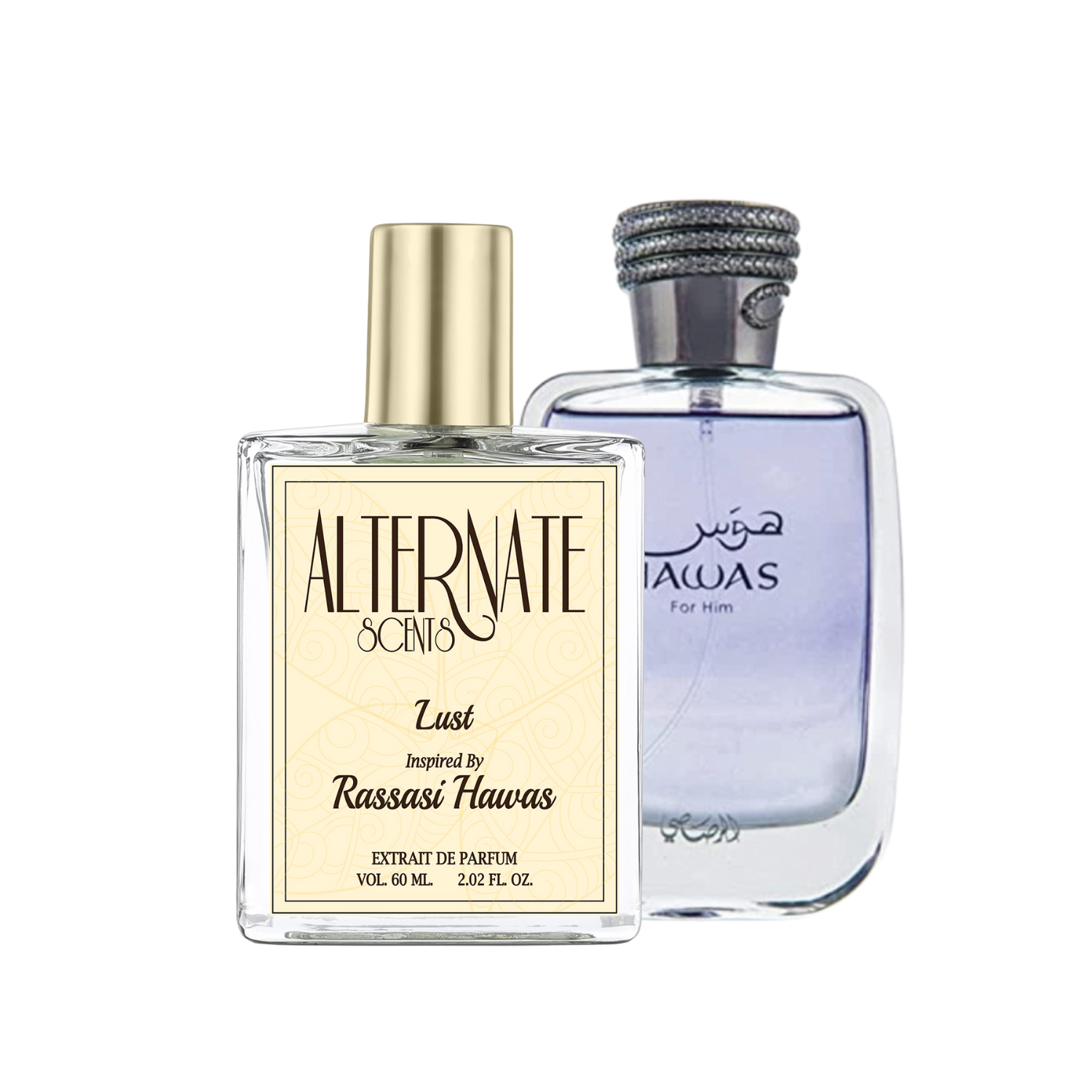 Alternate Scents Summer Time Combo | 3 x 60ml Perfumes for Men – Inspired by Ver$ace Eros, Bvlgri Tygar & Hawas