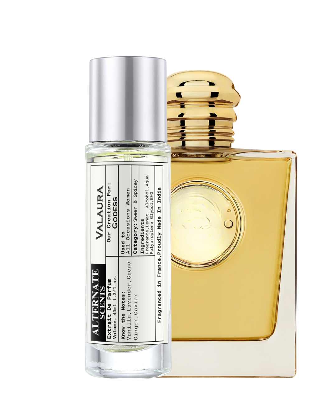 Alternate Scents VALAURA Long Lasting Perfume For Women | Strong & Long Lasting with 30% Oil Concentration | Elegant Sweet & Spicy Fragrance | Fragrance From France | Made In India