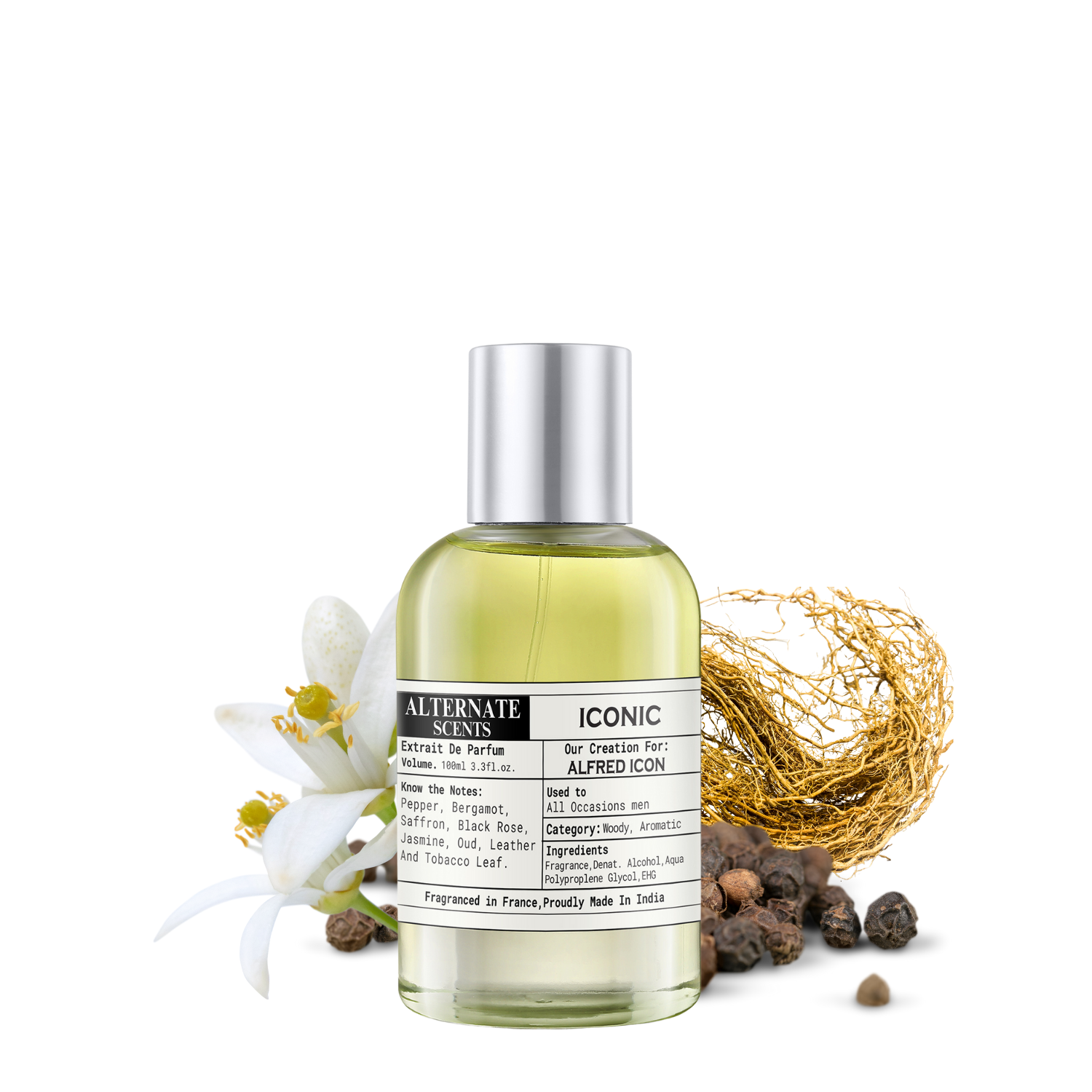 Alternate Scents ICONIC Long Lasting Perfume For Men