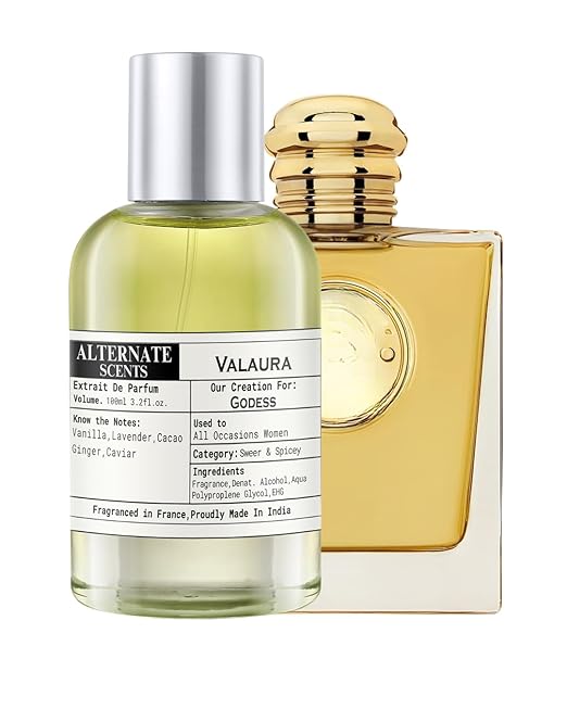 Alternate Scents VALAURA Long Lasting Perfume For Women | Strong & Long Lasting with 30% Oil Concentration | Elegant Sweet & Spicy Fragrance | Fragrance From France | Made In India