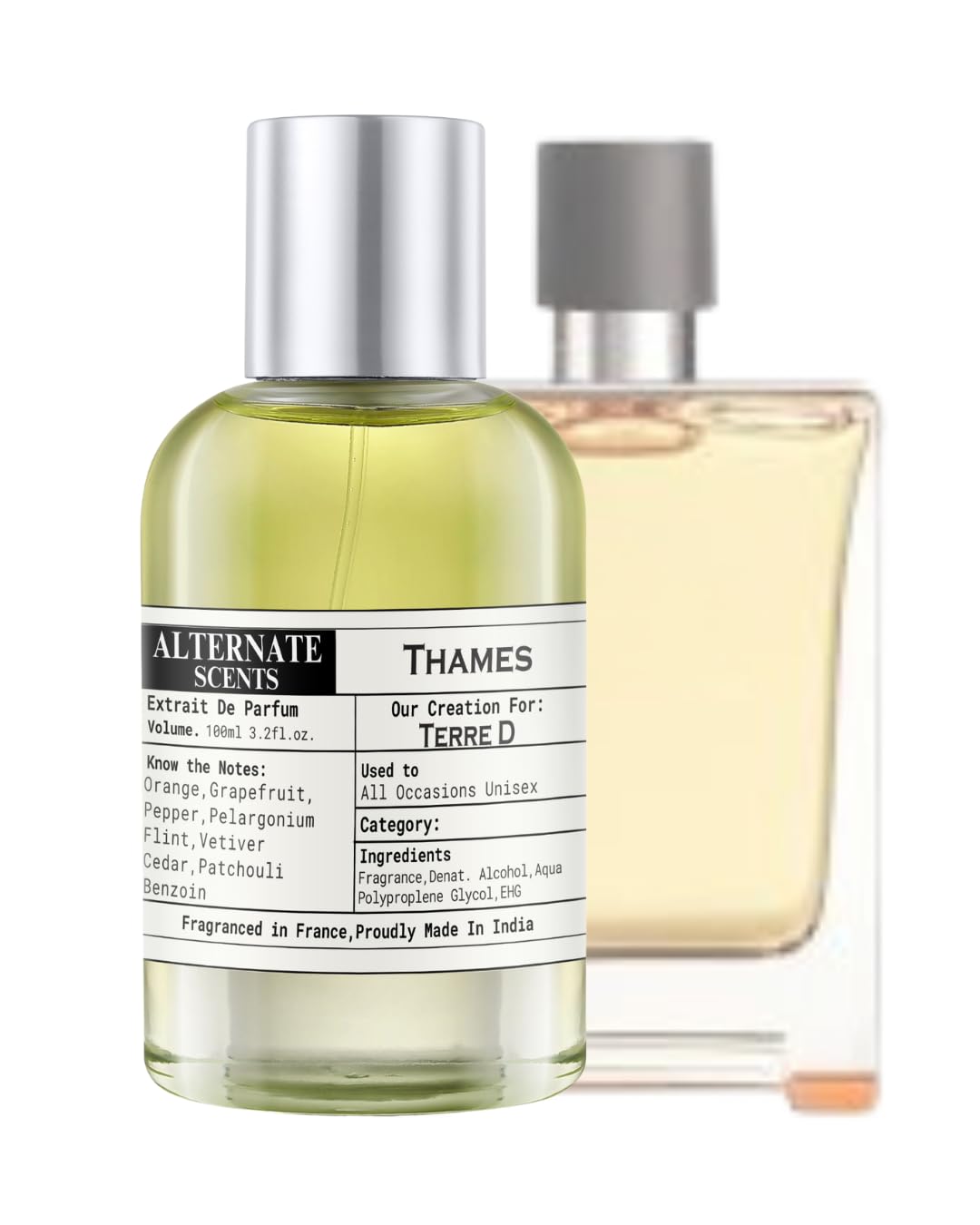 Alternate Scents Thames Long Lasting Perfume For Men | Strong & Long Lasting with 30% Oil Concentration