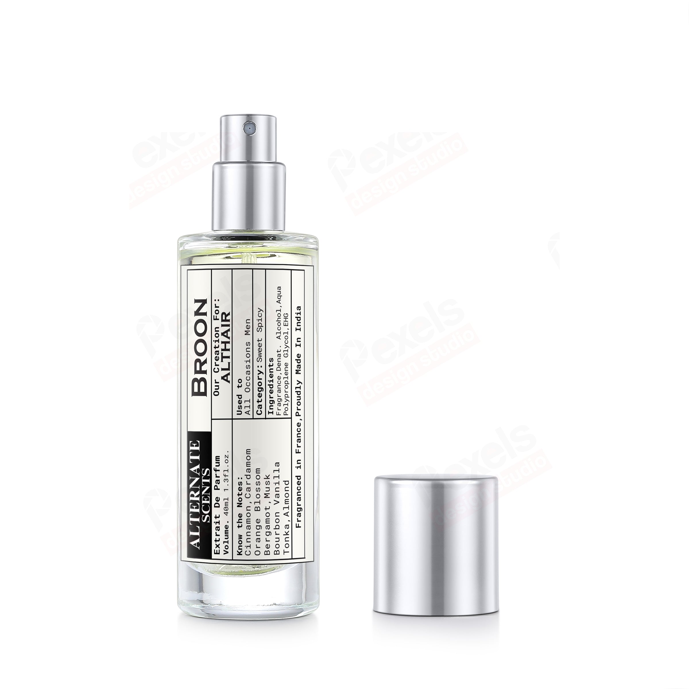 Alternate Scents BROON Long Lasting Perfume For Men | Strong & Long Lasting with 30% Oil Concentration | Warm Sweet & Spicy Fragrance