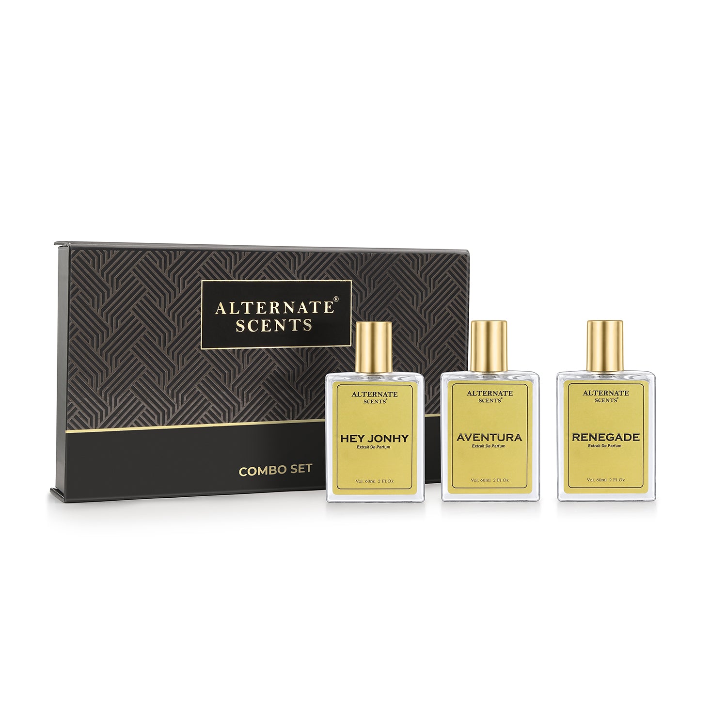 Alternate Scents Hyped Men Combo Set 3x60ml