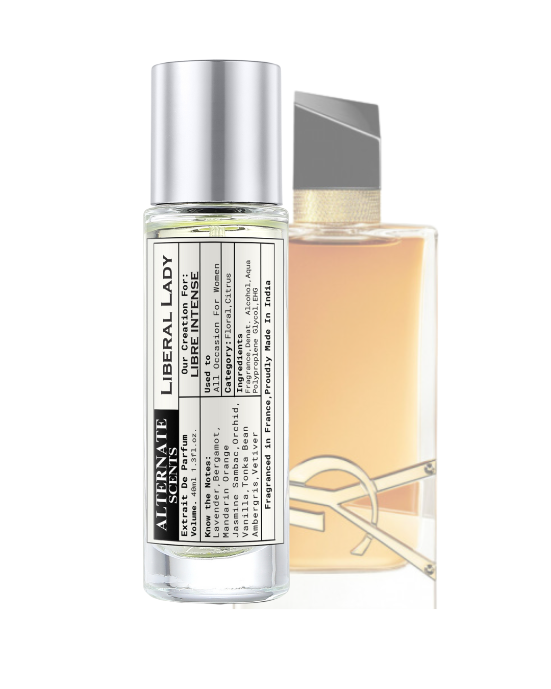 Alternate Scents Liberal Lady Long Lasting Perfume For Women |Strong& long Lasting with 30% Oil Concentration|Floral,Bold, Sensual| Fragrance From France | Made In India|