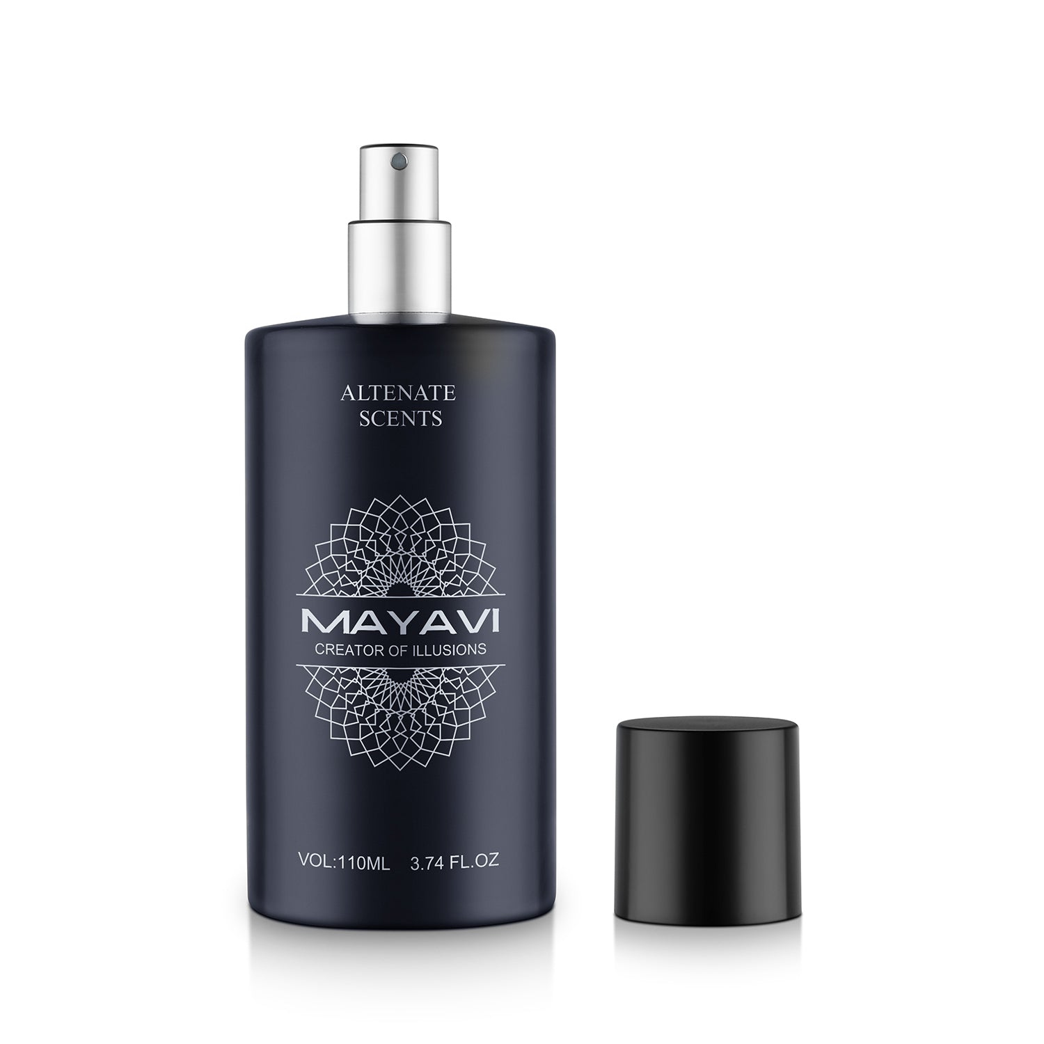 Alternate Scents MAYAVI 110ml Perfume for Men & Women | Long Lasting (30% Oil) | Fresh, Oud & Musky Fragrance | Saffron, Bergamot, Rose, Amber, Vanilla Notes | Made in India