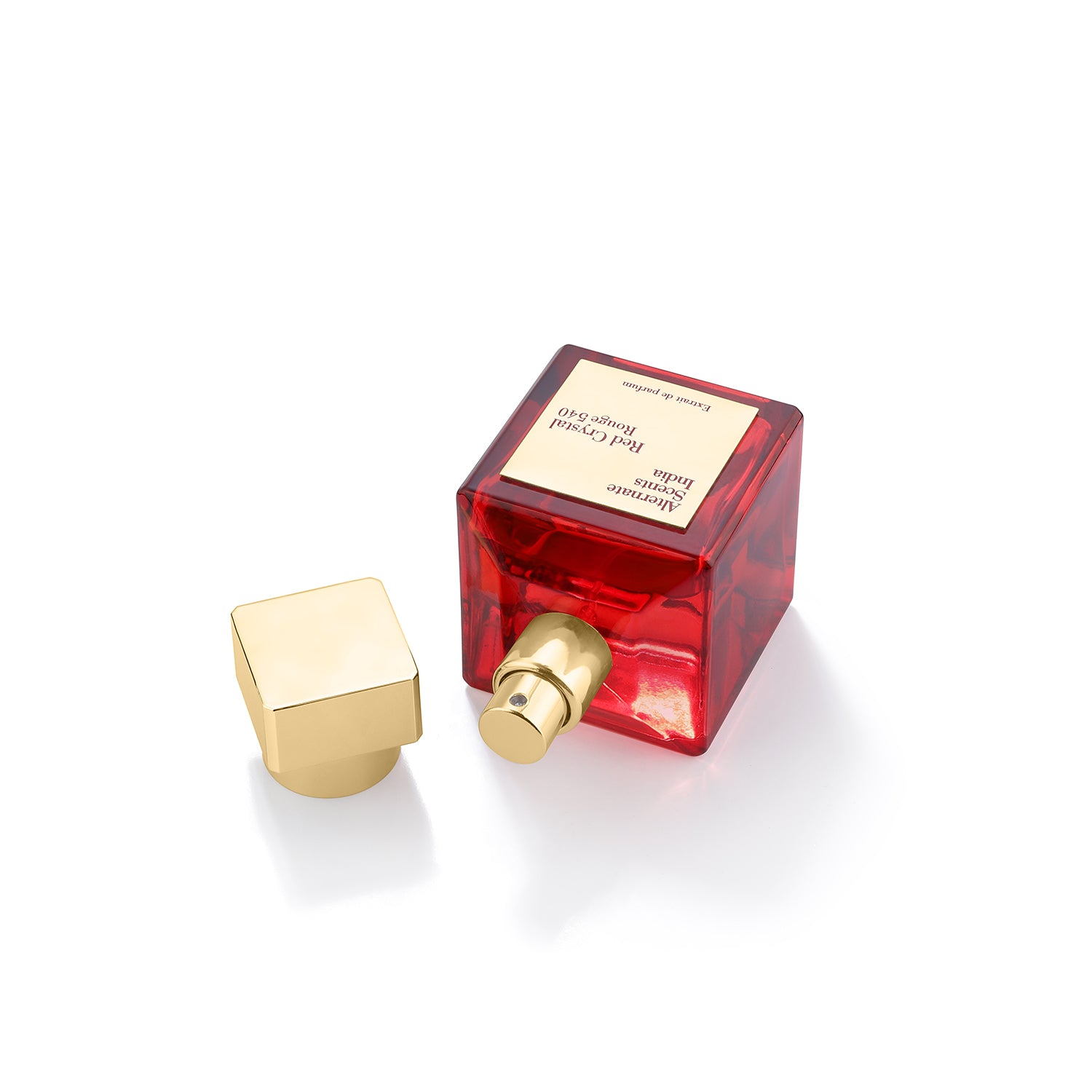 Alternate Scents Crystal Rouge 540 Parfum Luxurious Unisex Fragrance 70ml | Rich Oud, Sweet Vanilla & Rose | Long-Lasting, Elegant Scent for Men & Women | Niche-Inspired Perfume Red