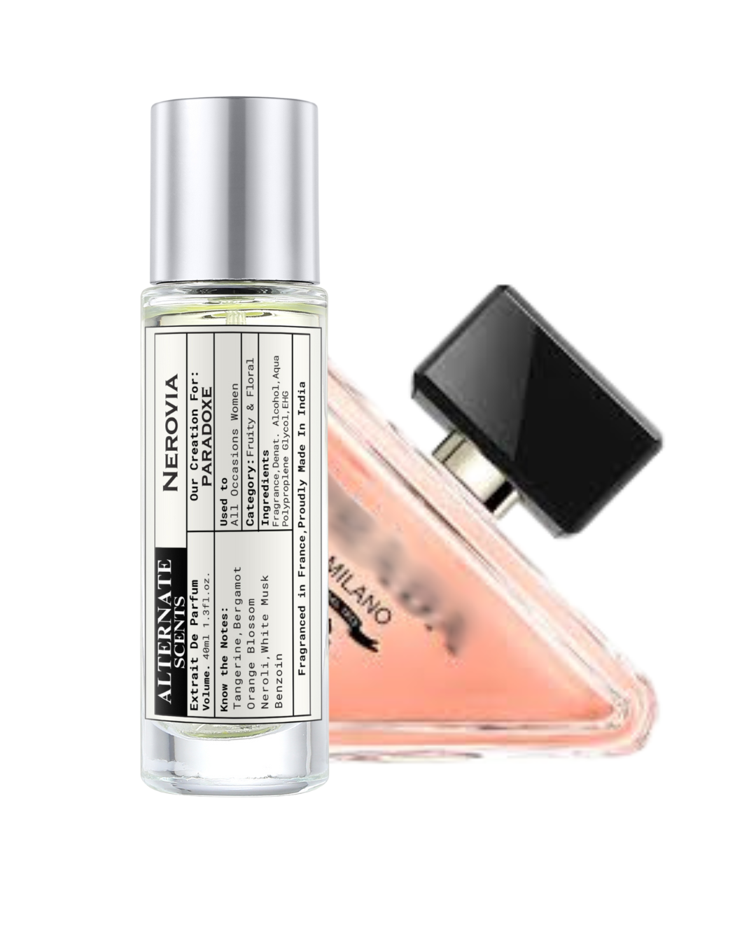 Alternate Scents NEROVIA Long Lasting Perfume For Women |Strong&Long Lasting with 30% Oil Concentration|White Floral Amber|Fragrance From France |Made In India|