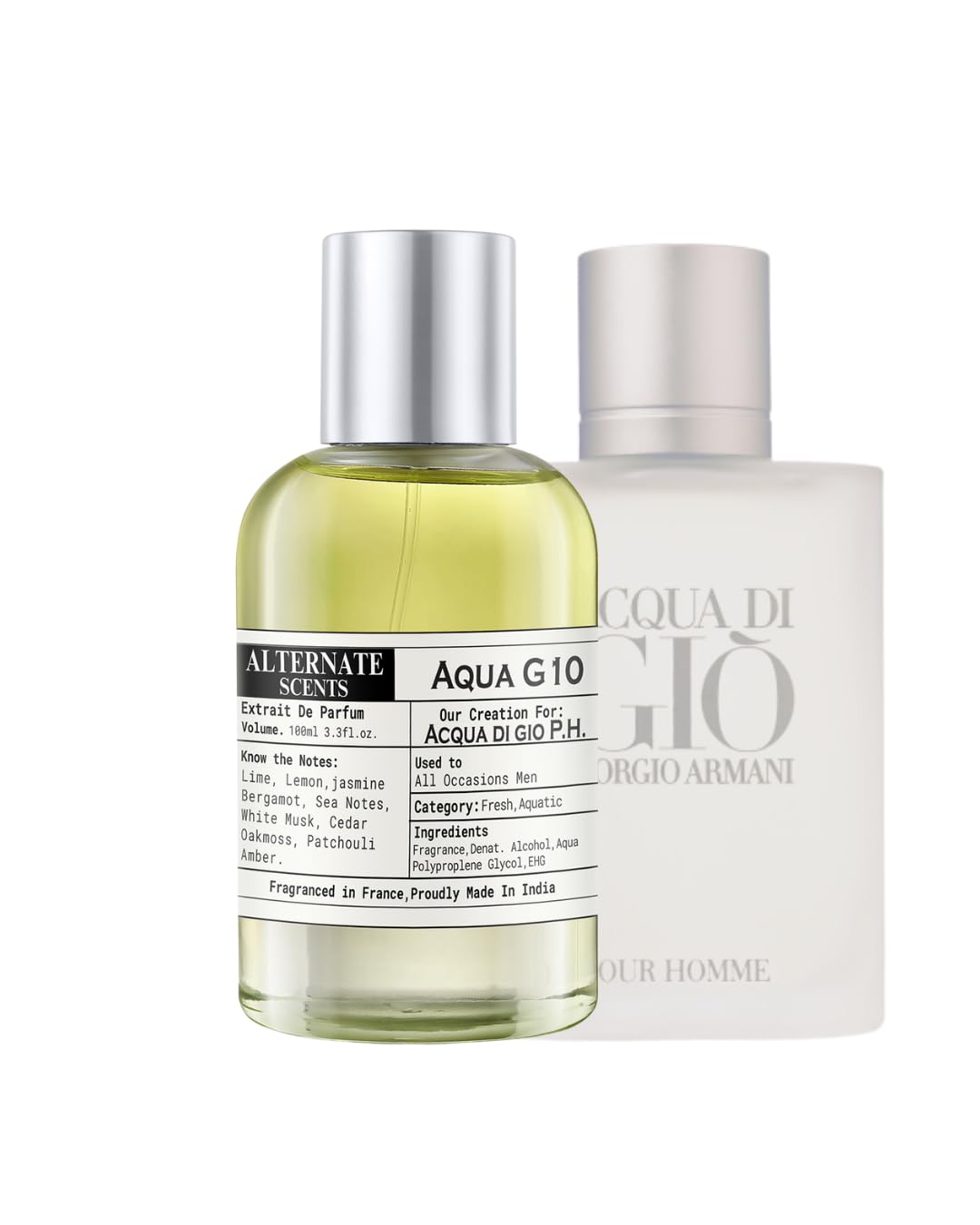 Alternate Scents Aqua G-10 Long Lasting Perfume For Men