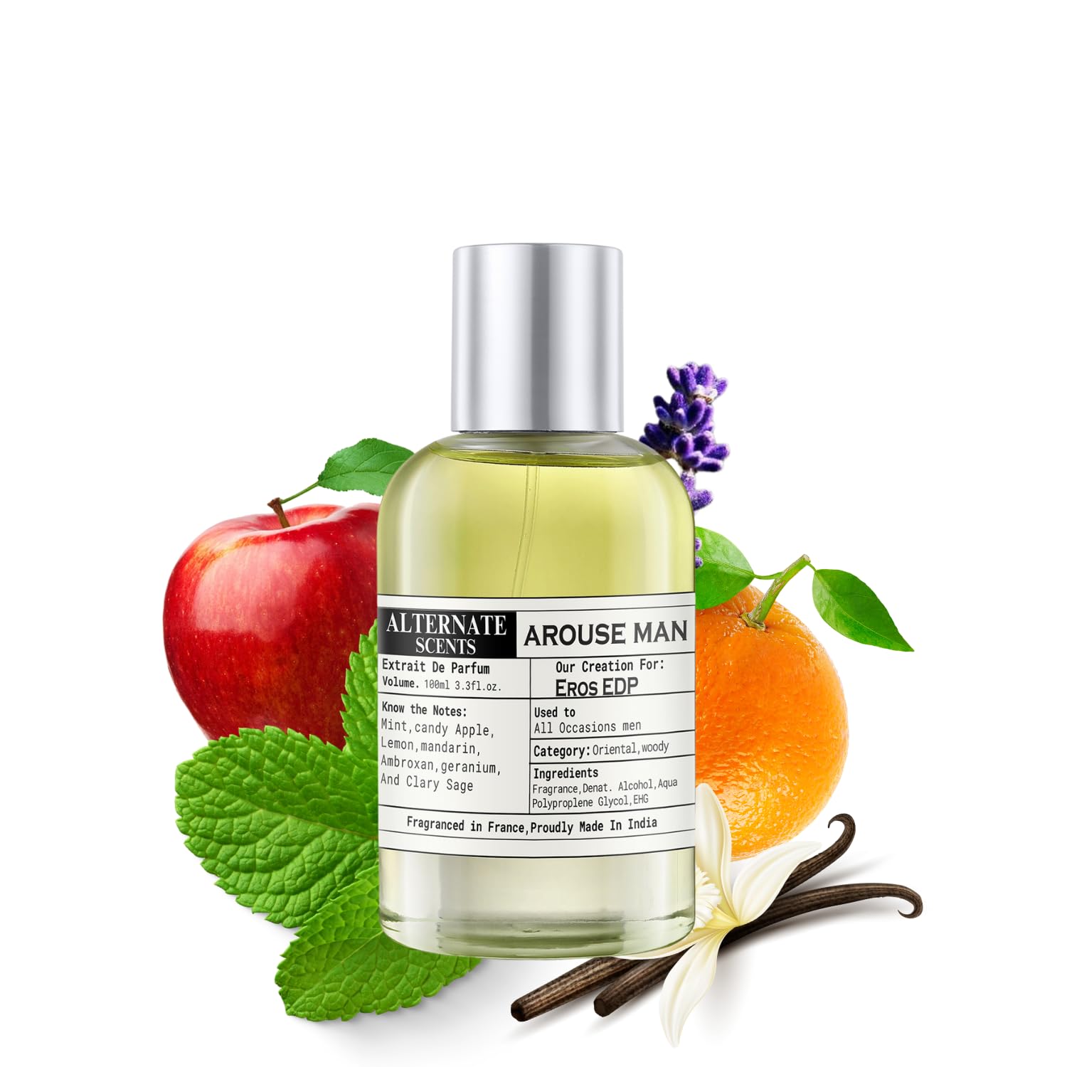 Alternate Scents AROUSE Long Lasting Perfume For Men