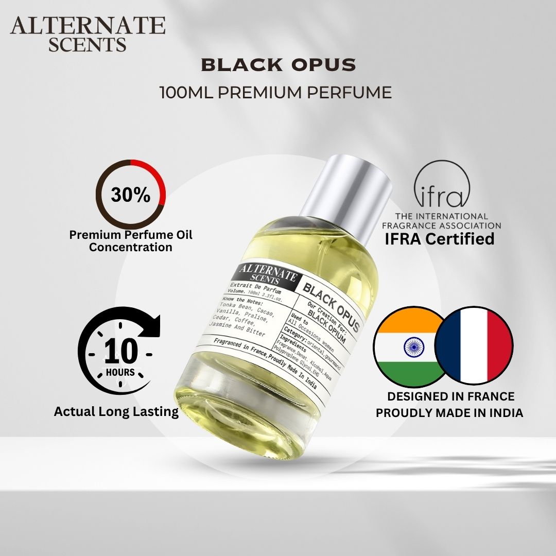 Alternate Scents BLACK OPUS Long Lasting Perfume For Women