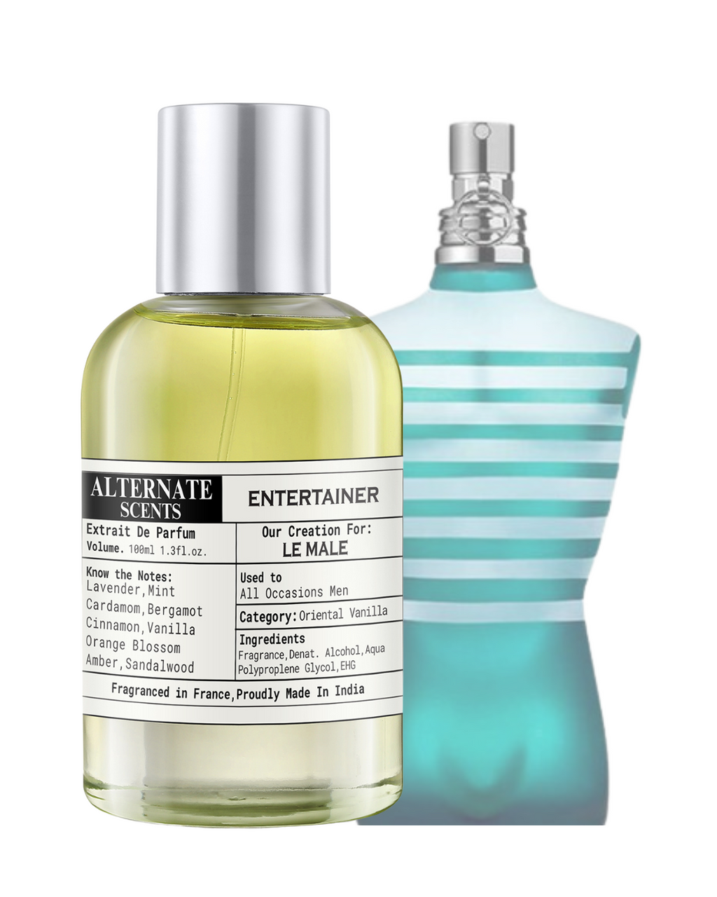 Alternate Scents ENTERTAINER Long Lasting Perfume For Men
