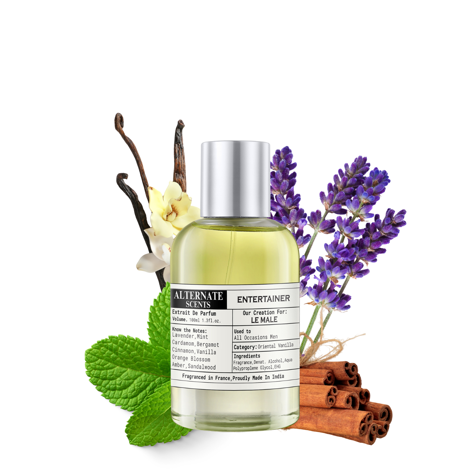 Alternate Scents ENTERTAINER Long Lasting Perfume For Men