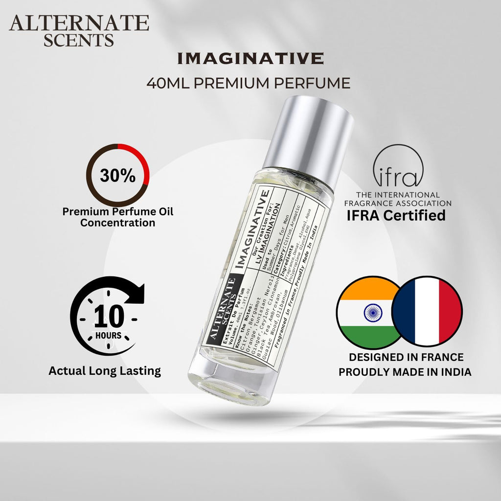 Alternate Scents IMAGINATIVE Long Lasting Perfume For Men