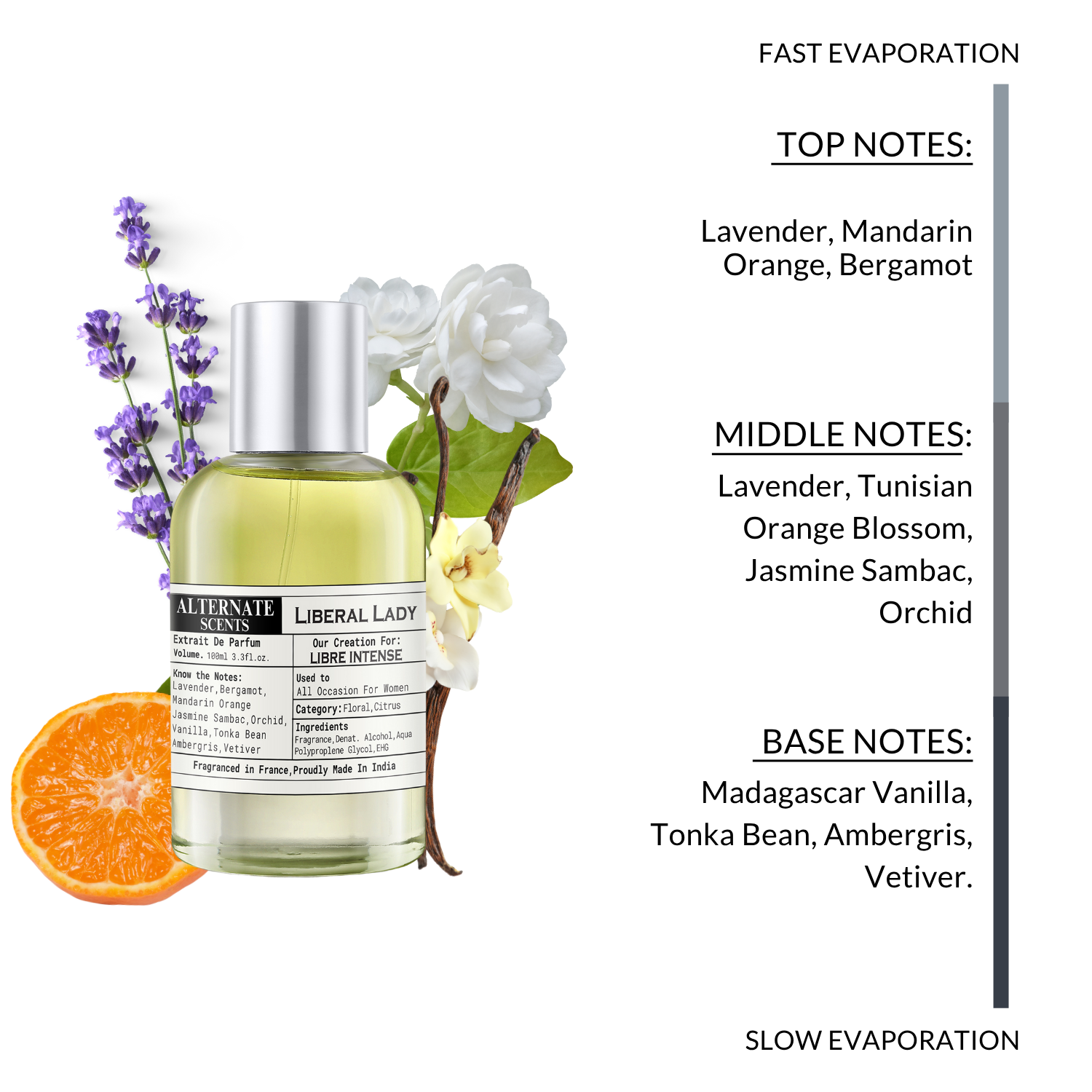 Alternate Scents Liberal Lady Long Lasting Perfume For Women