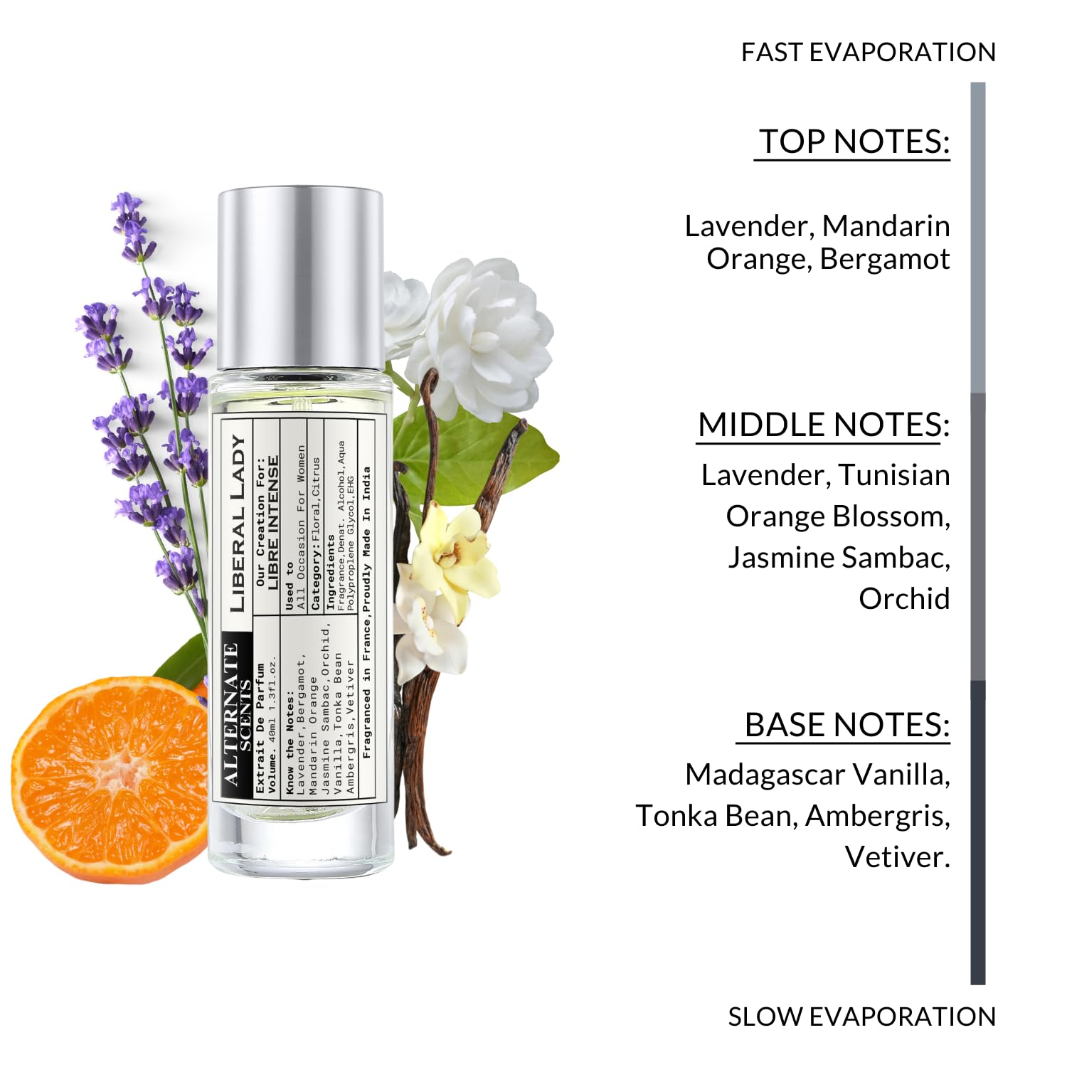 Alternate Scents Liberal Lady Long Lasting Perfume For Women
