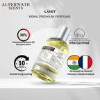 Alternate Scents LUST Long Lasting Perfume For Men