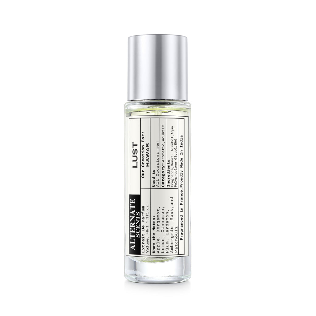 Alternate Scents LUST Long Lasting Perfume For Men