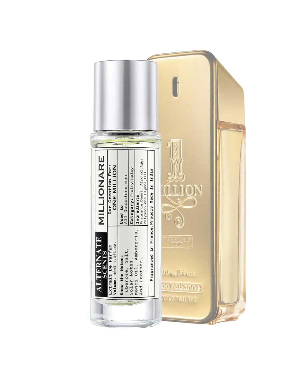 Alternate Scents MILLIONARE Long Lasting Perfume For Men