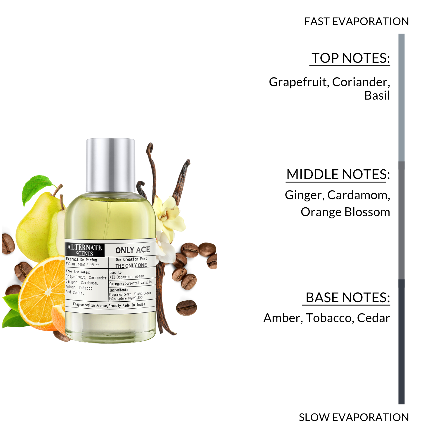 Alternate Scents Only Ace Long Lasting Perfume For Women