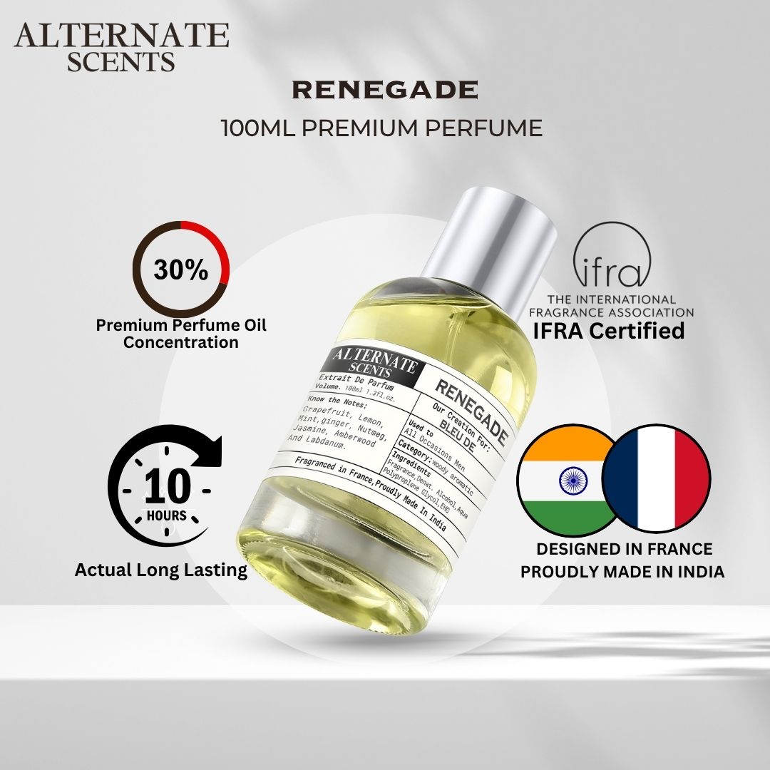 Alternate Scents Renegade Long Lasting Perfume For Men