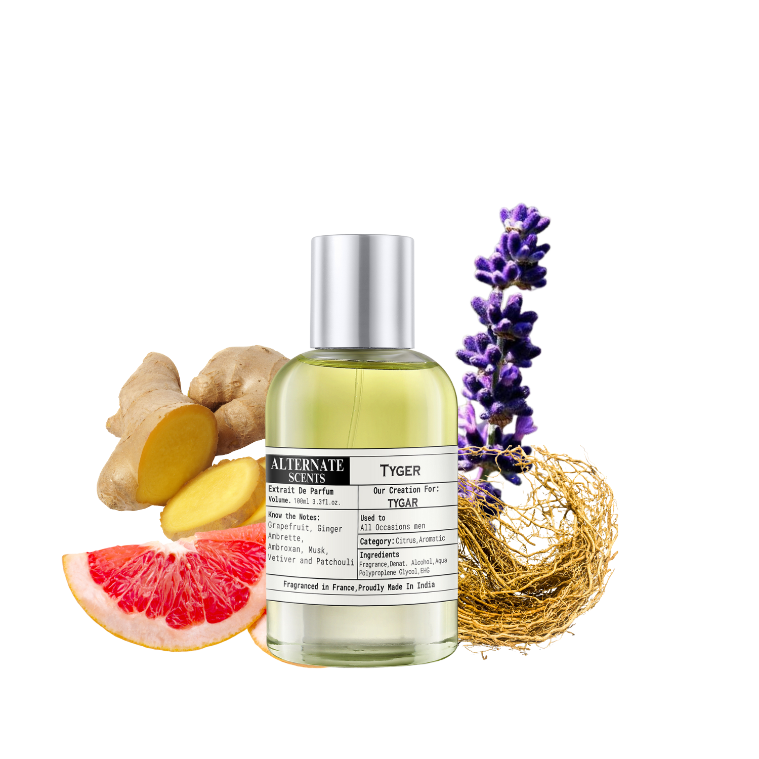 Alternate Scents TYGAR Long Lasting Perfume For Men